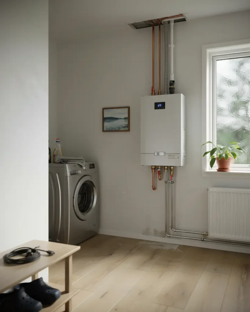 installation av ny fj rrv rmecentral i b ckby v ster s