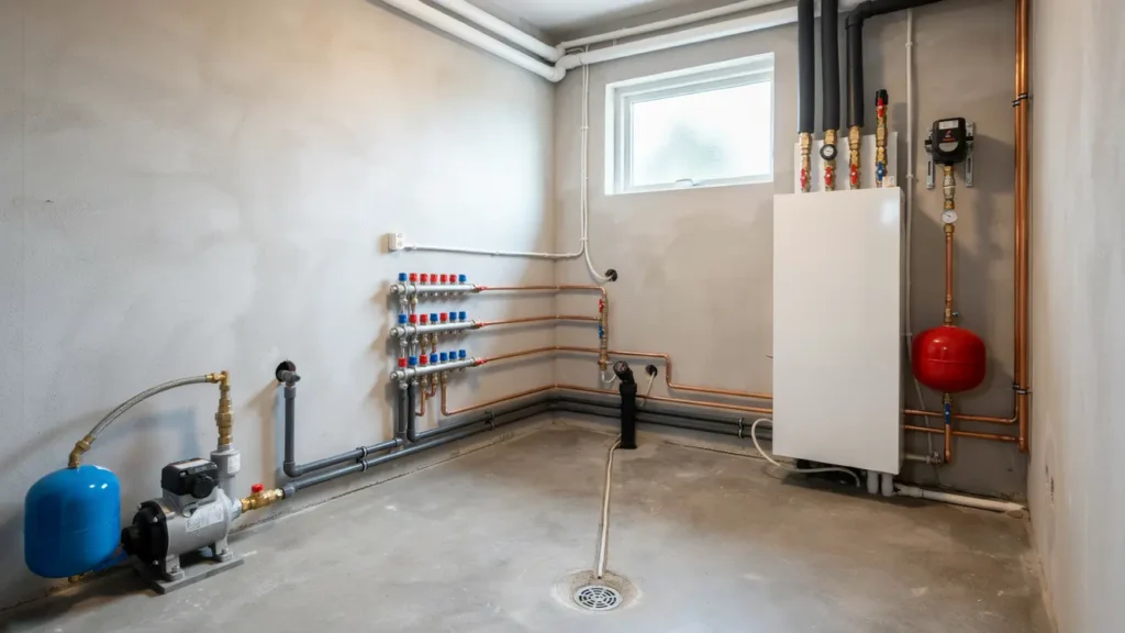 byte av vattenpump och installation av varmepump i skultuna vasteras 1098